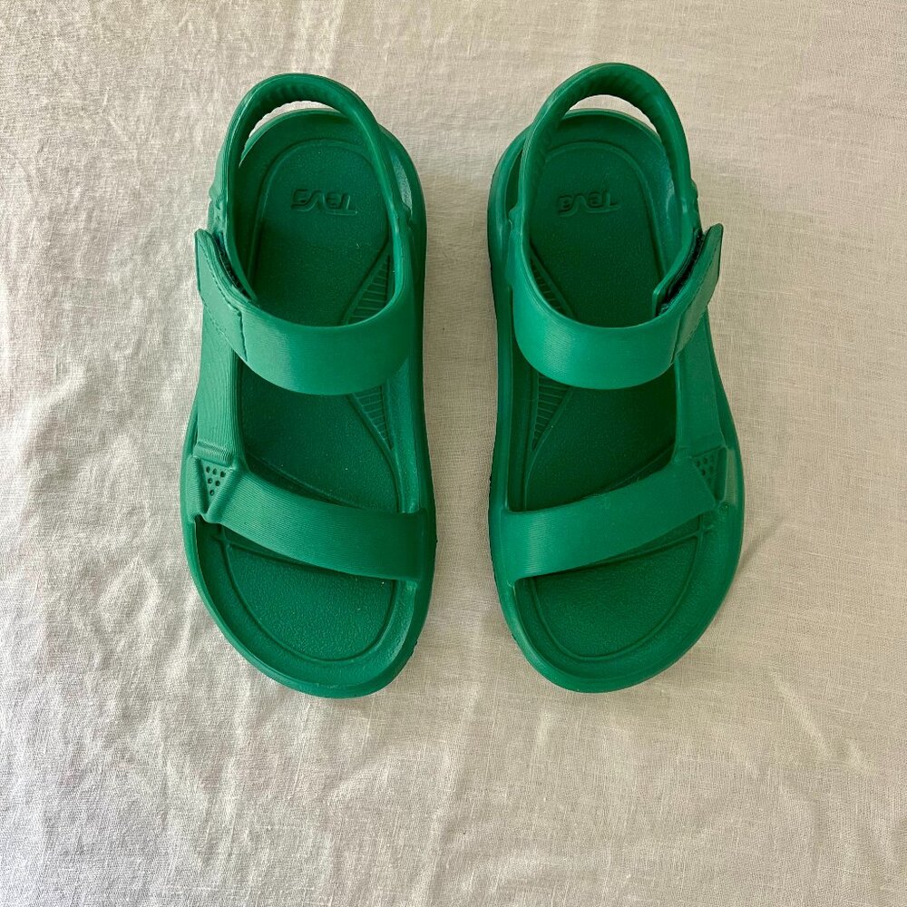 Teva K Hurricane Drift Sandal, Cadmium Green, 13 US Unisex Little Kid